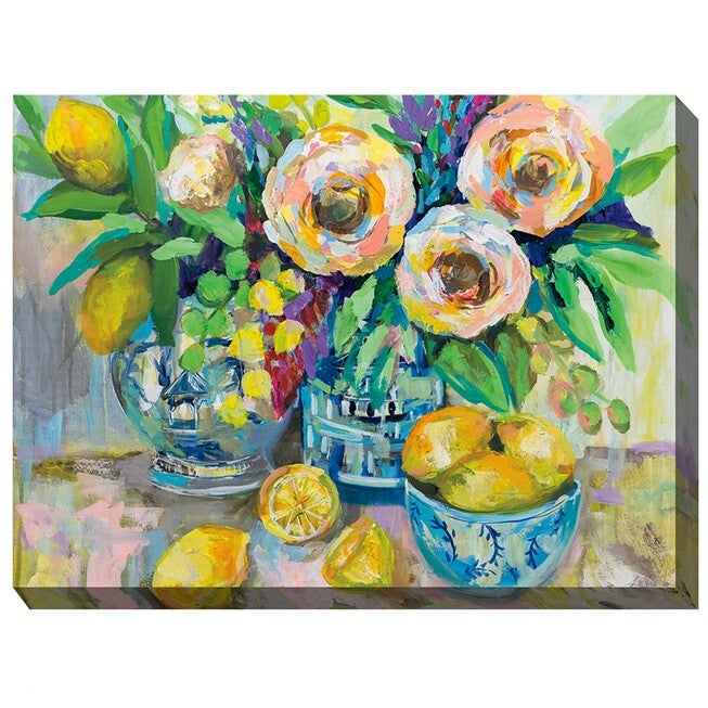 AFTERNOON LEMONADE OUTDOOR ART 40X30, MULTI, hi-res image number null
