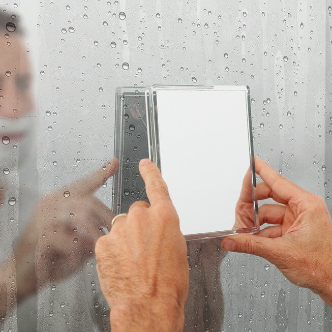 Fog Free Suction Cup Mirror 2X, , alternate image number 2