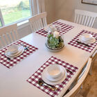 Buffalo Check Reversible Placemat - Set of Four, , alternate image number 2