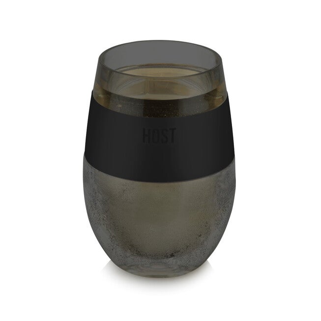 Wine Freeze Cooling Cup In Smoke (1 Pack) By, BLACK, hi-res image number null