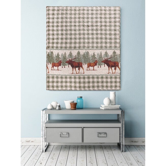 Moose Creek Quilted Throw Blanket, , alternate image number 3