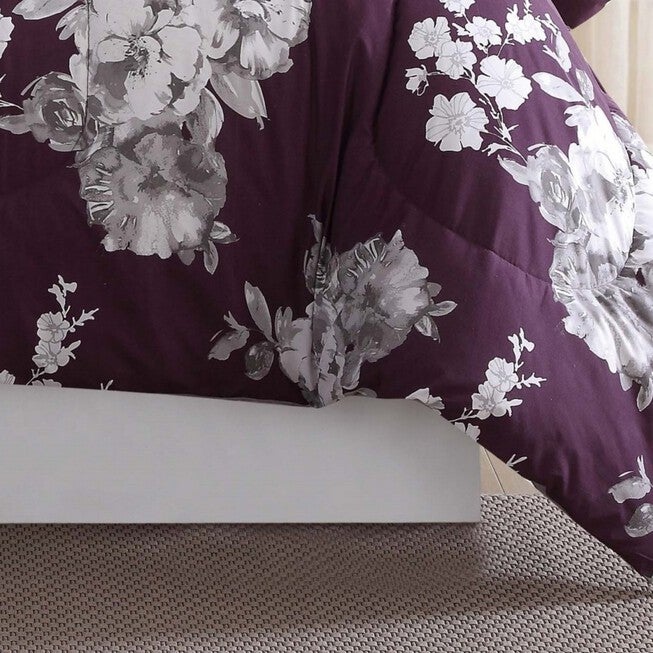 Peony Garden Floral Comforter Set, , alternate image number null