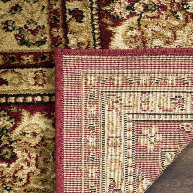 Lyndhurst 221 Multi / Red 8' X 8' Round Round Rug, , alternate image number 3