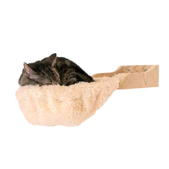 Real Wood Wall Series: Cat Tree With Condo, Perch And Soft Perch, , alternate image number null