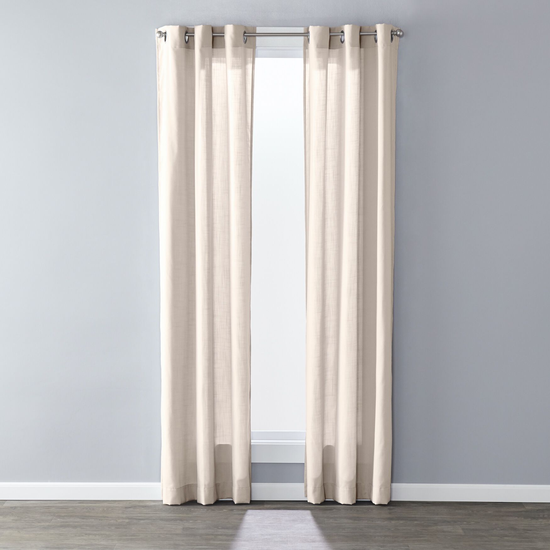 Sunsafe Raine Window Panel Curtain, LINEN, hi-res image number 0