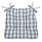 Buffalo Check Tufted Chair Seat Cushions Set of Two, , alternate image number null