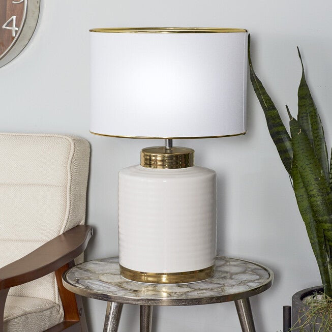 Cosmoliving By Cosmopolitan Ceramic Table Lamp, , alternate image number 12