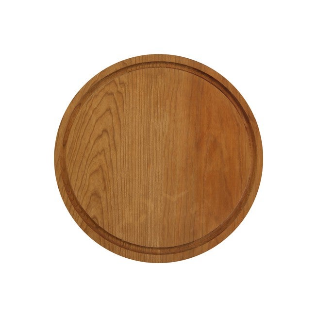 Delice Cherry Round Cutting Board with Juice Drip Groove, CHERRY, hi-res image number 0