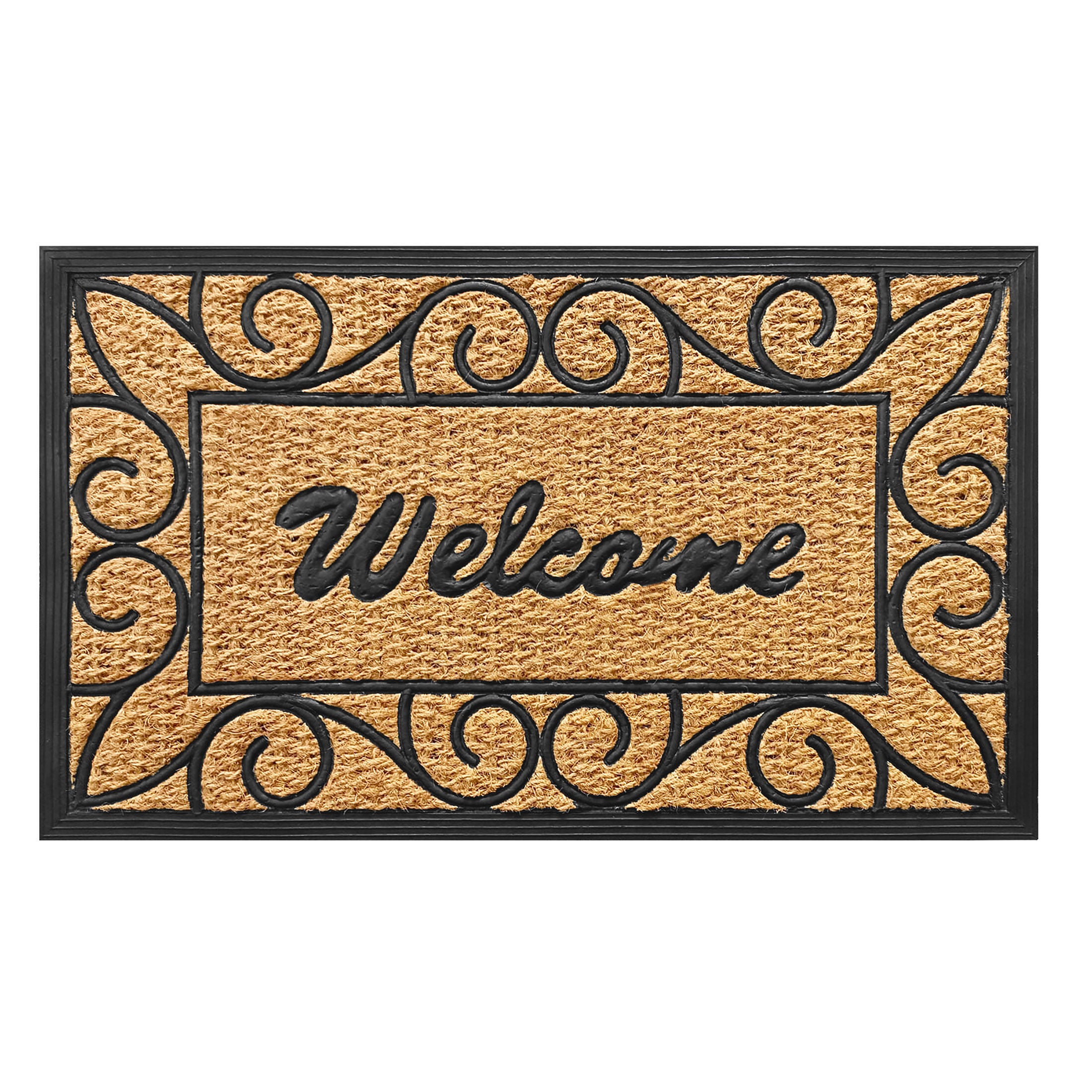 Coco Entrance Mat 18x30, REMI BROWN, hi-res image number 0