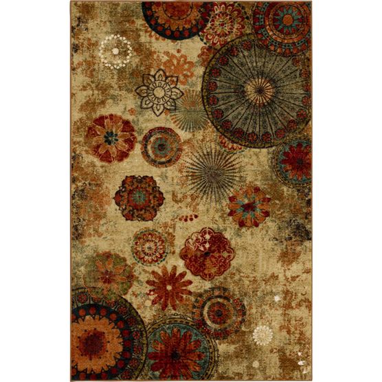 Caravan Medallion Multi 5' X 8', MULTI, hi-res image number null