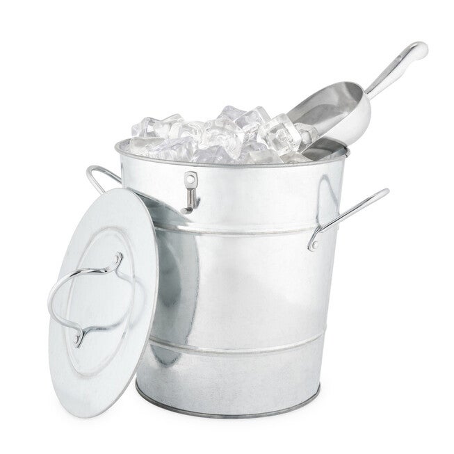 Galvanized Metal Ice Bucket, , alternate image number null