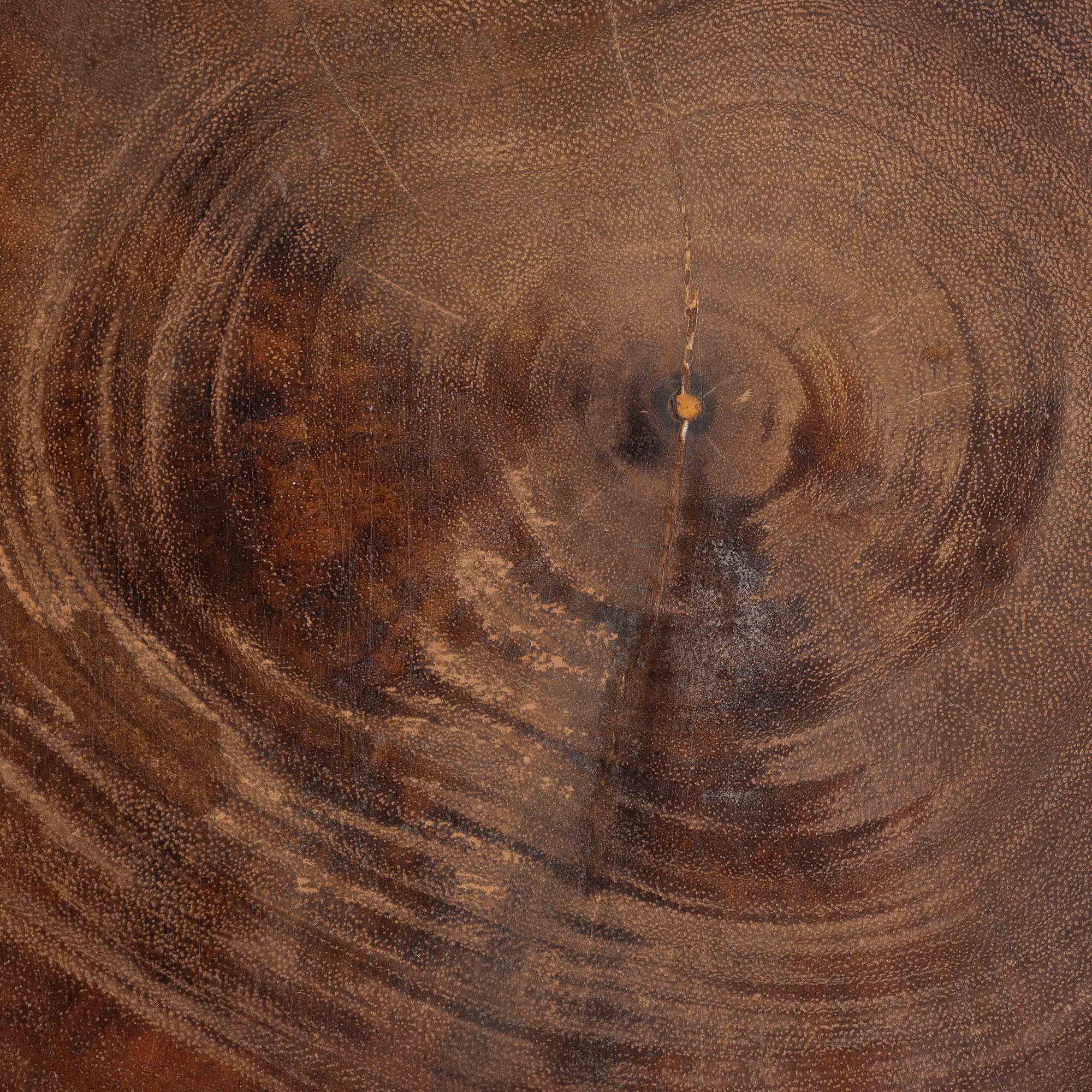 Abrina Solid Suar Wood Side Table, BROWN, alternate image number 5