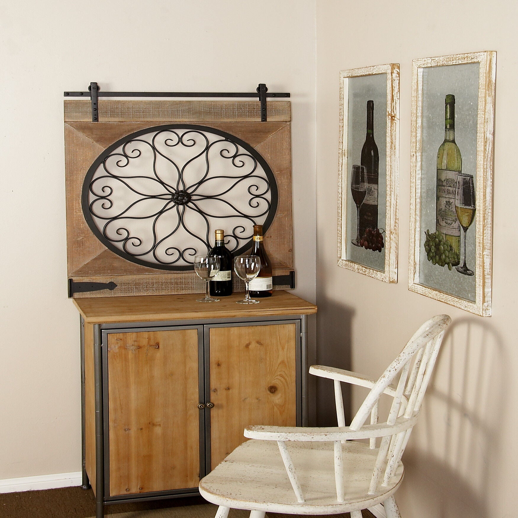 Brown Rustic Ornamental Wood Wall D&eacute;cor, , alternate image number 6