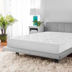 SensorPEDIC MicroShield Antimicrobial Mattress Pad, WHITE, hi-res image number null