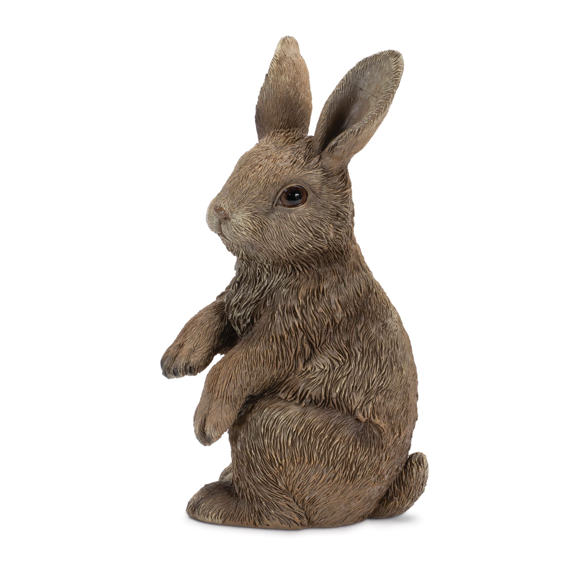 Garden Bunny Rabbit Figurine (Set of 3), BROWN, alternate image number 2