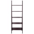 5-Shelf Ladder Bookcase-Espresso, ESPRESSO, hi-res image number null