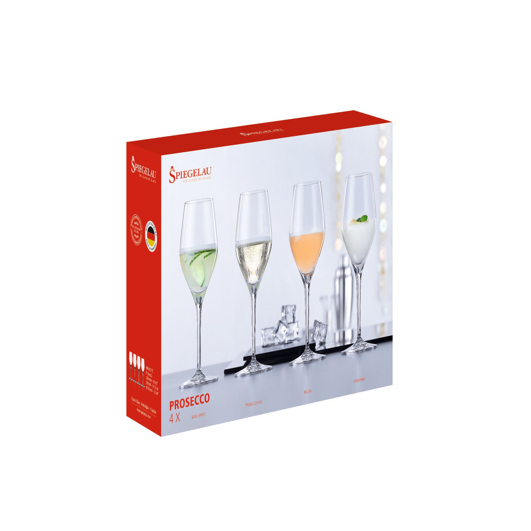 9.1 Oz Prosecco Glass (Set Of 4), , alternate image number 2