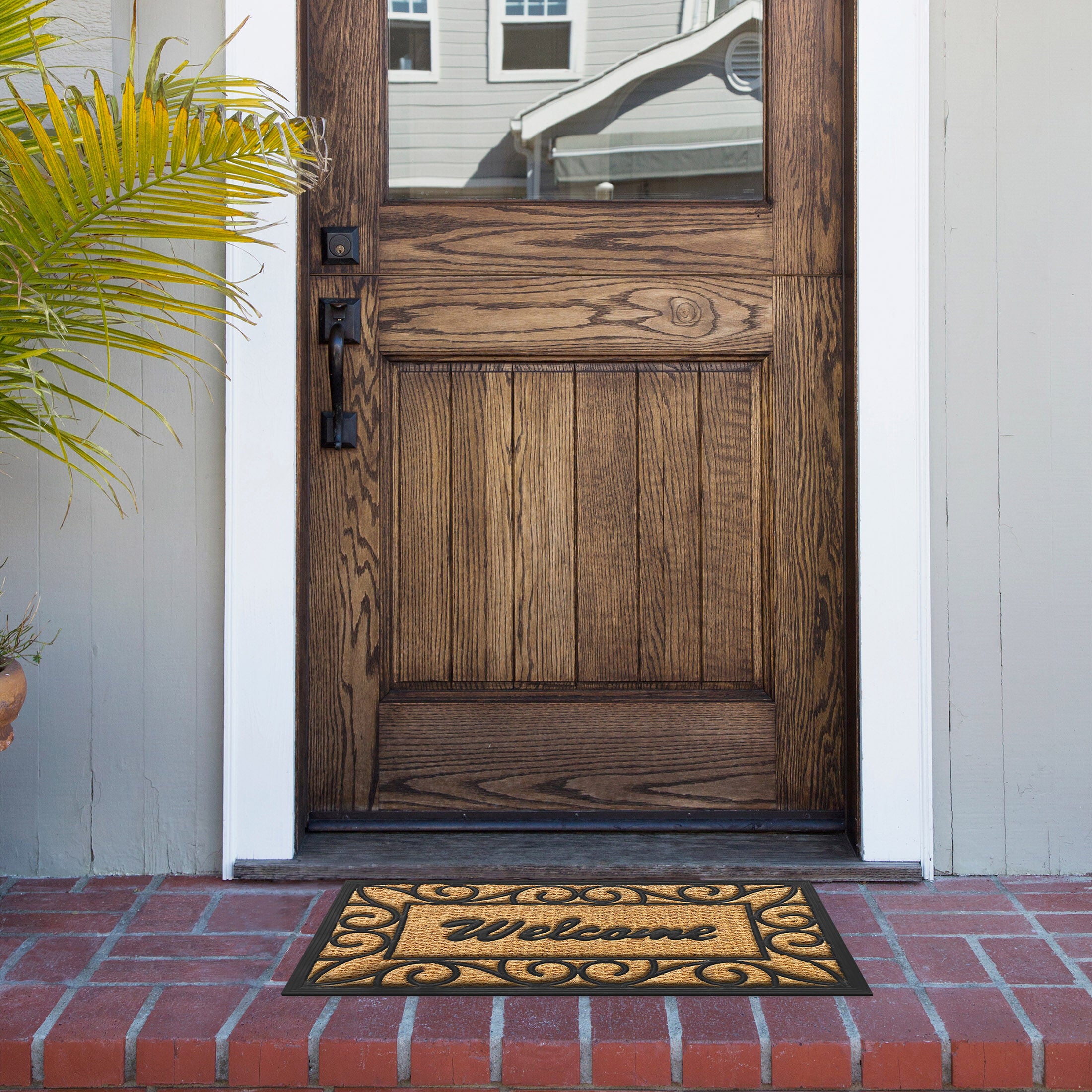 Coco Entrance Mat 18x30, REMI BROWN, alternate image number 2