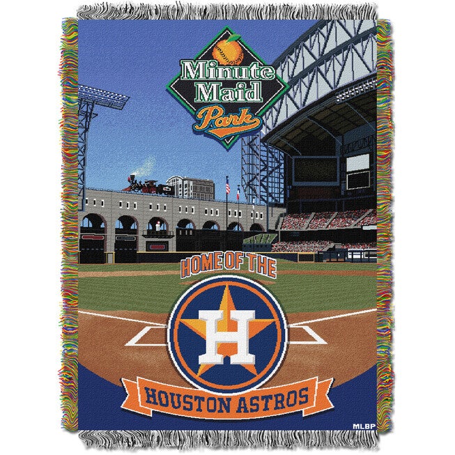 Astros Minutemaid Park Stadium Throw, MULTI, hi-res image number 0