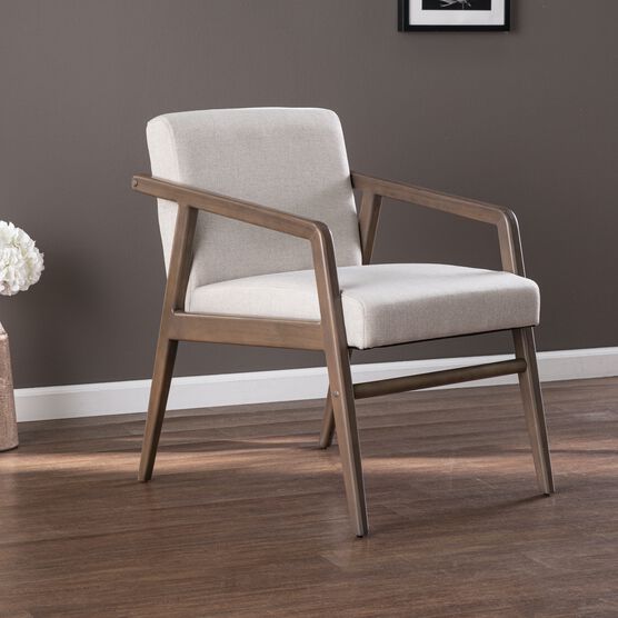 Dexby Upholstered Accent Chair, CREAM, hi-res image number null