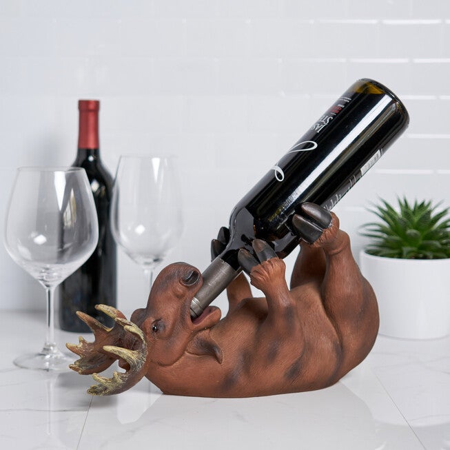 Mischievous Moose Bottle Holder By True, , on-hover image number null