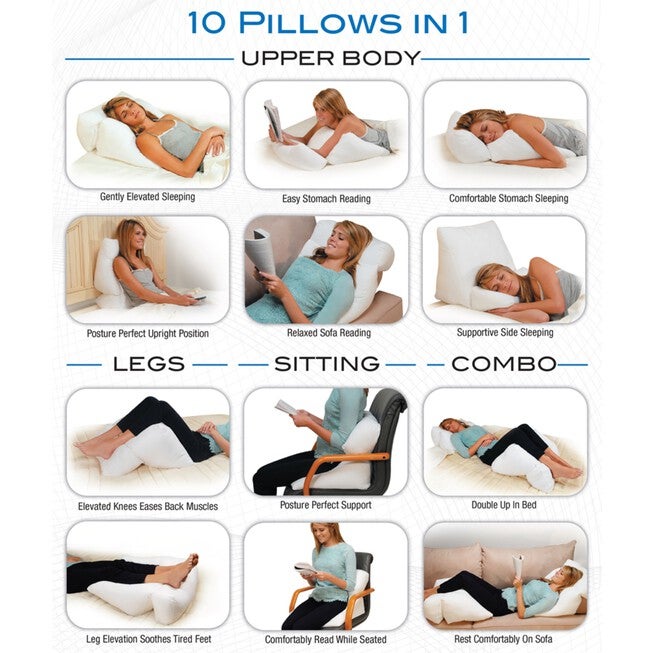 Contour 10-in-1 Flip Pillow, , alternate image number null