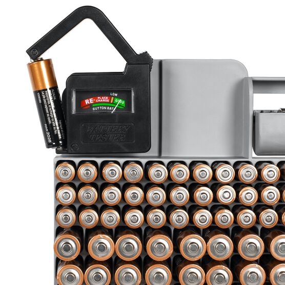 Battery Organizer with Energy Tester, , alternate image number null