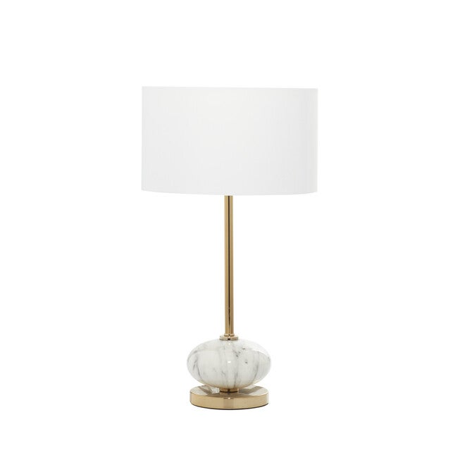 Gold Metal Glam Table Lamp, GOLD, hi-res image number 0