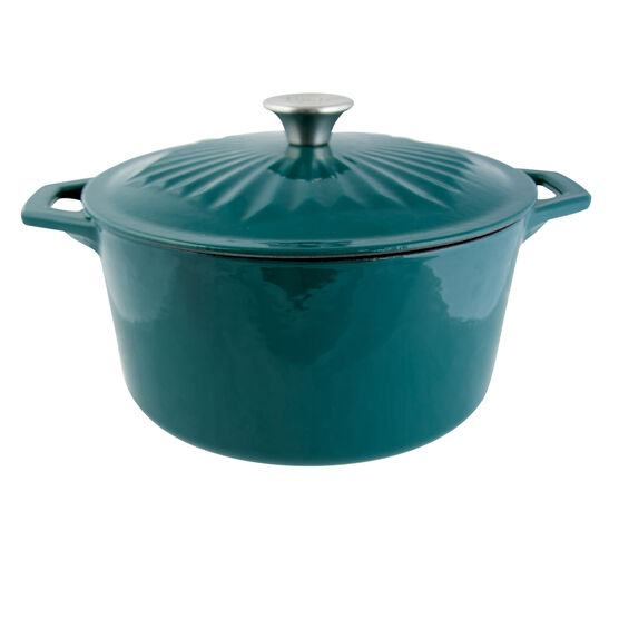 5 Quart Enameled Cast Iron Dutch Oven With Lid, , on-hover image number null