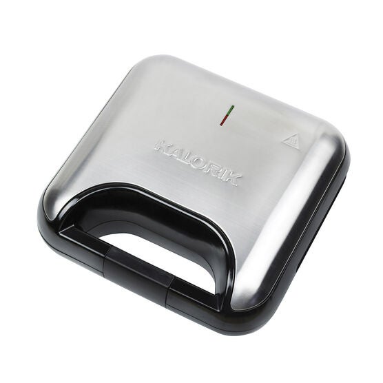 Kalorik 4-in-1 Sandwich Maker, Stainless Steel and Black, , alternate image number null