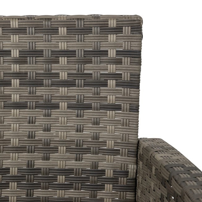 Jareth Wicker Patio Set in Gray, , alternate image number null