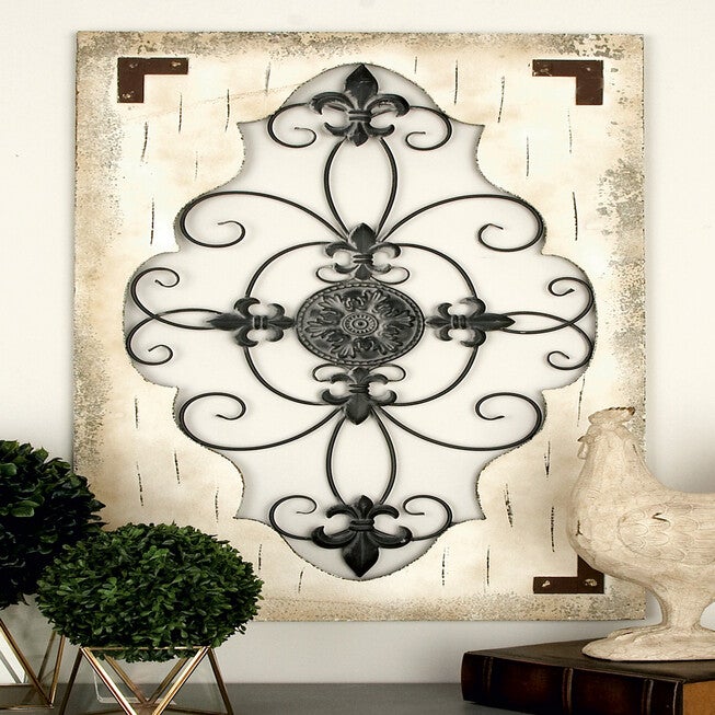 Cream Rustic Ornamental Wood Wall Décor, , alternate image number 9
