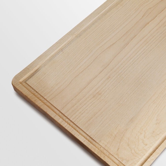 Delice Maple Rectangle Cutting Board with Juice Drip Groove, , alternate image number null