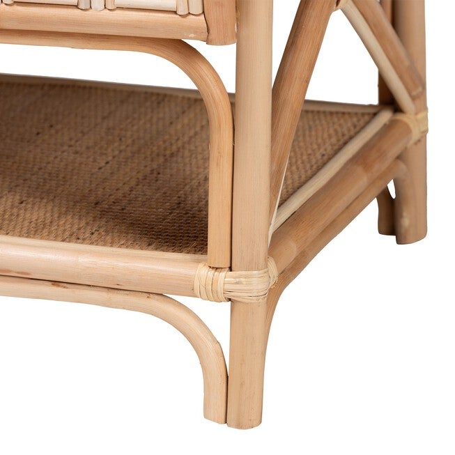 Gitano Bohemian Natural Rattan 2-Door Storage Cabinet, , alternate image number 5