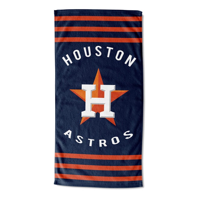 Astros Stripes Beach Towel, MULTI, hi-res image number 0