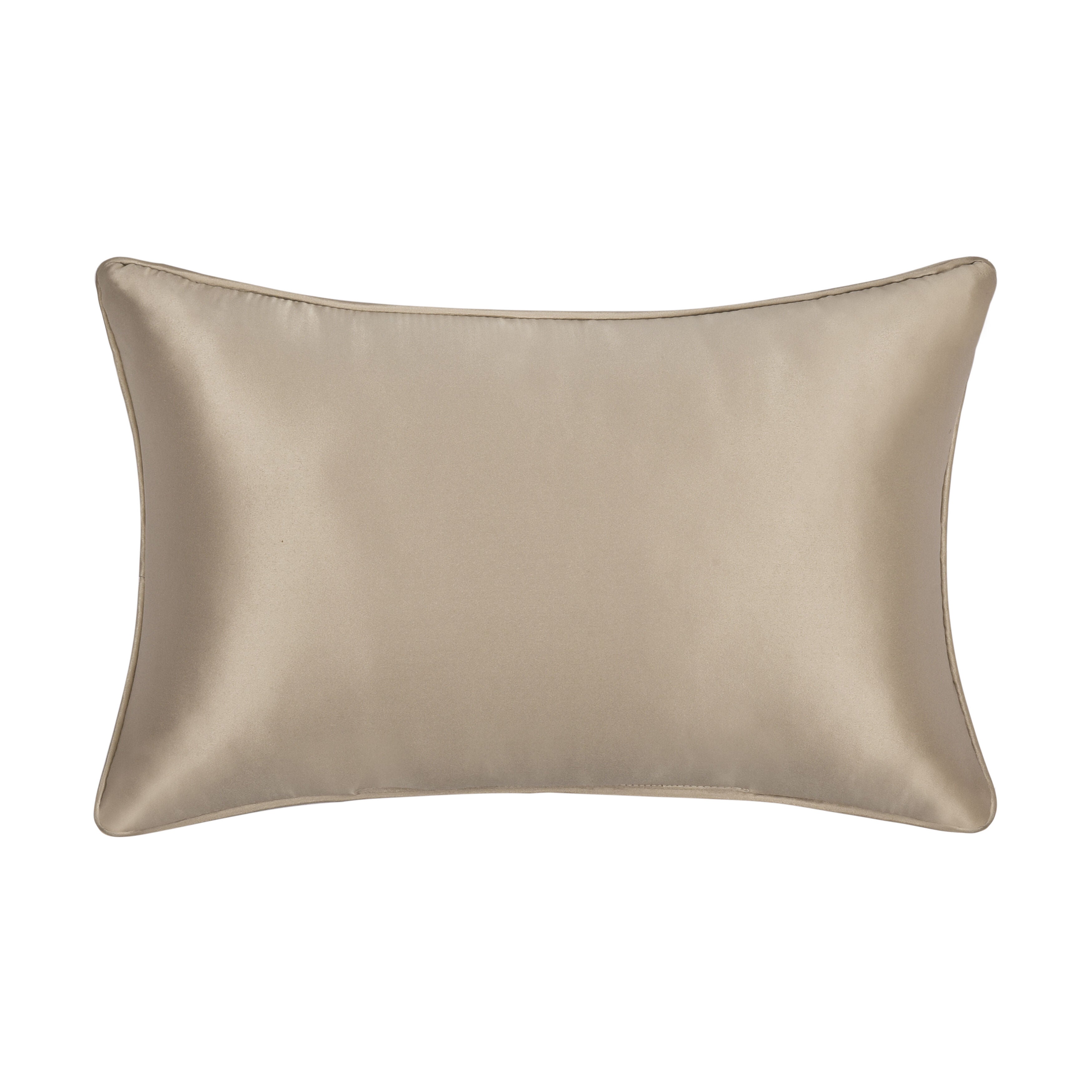 SPECTRA BOUDOIR DECORATIVE THROW PILLOW, TAUPE, on-hover image number 1