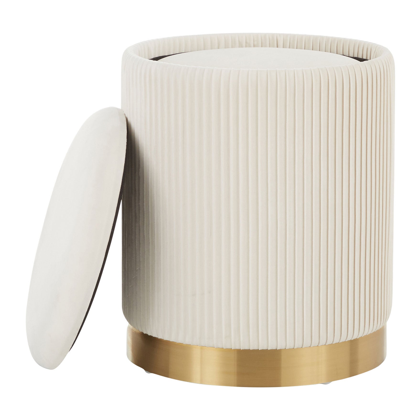 Marla Nesting Pleated Ottoman Set, , alternate image number 5