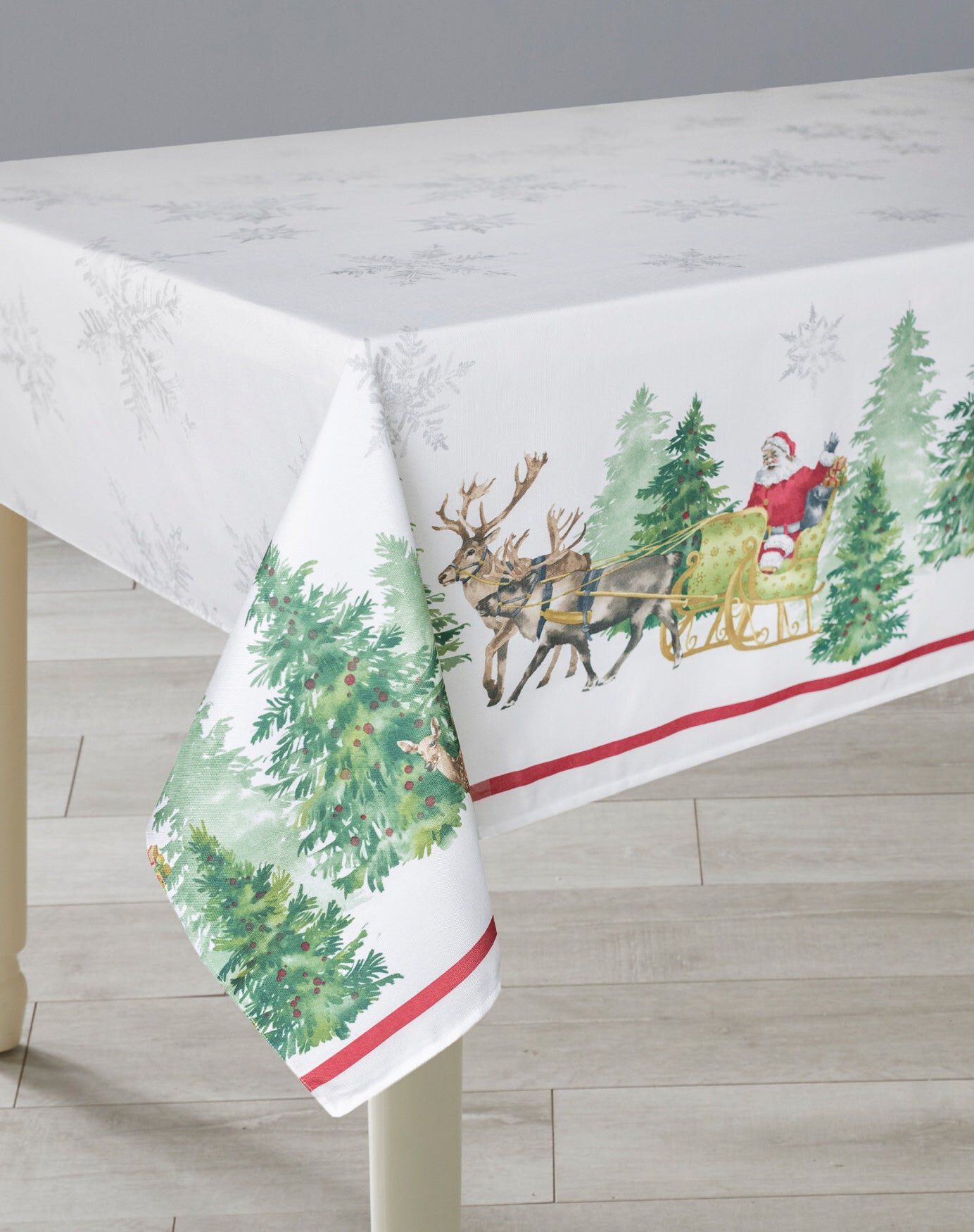 Santa Sleigh Table Linen Collection