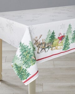 Santa Sleigh Table Linen Collection
