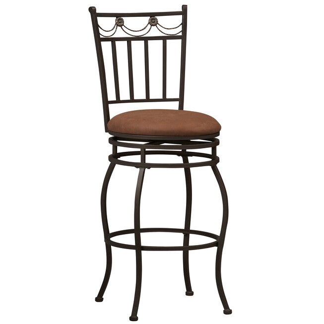 Swag Counter Stool, 24 inchesH, POWDER, hi-res image number 0