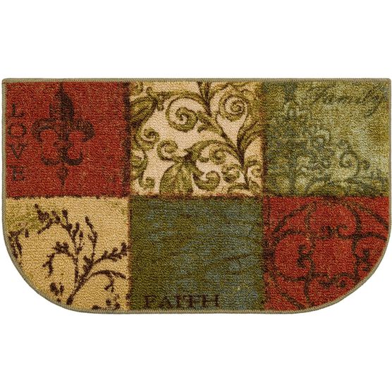 Floral Tile Multi 1' 6" X 2' 6", MULTI, hi-res image number null