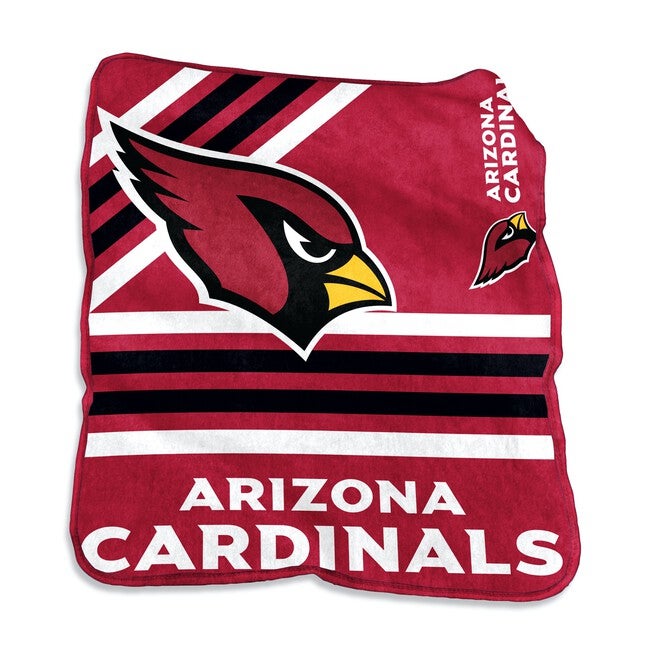 Arizona Cardinals Raschel Throw Home Textiles, MULTI, hi-res image number null