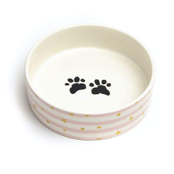Set Of Two Izzie Medium Pet Dog Bowls, , on-hover image number null
