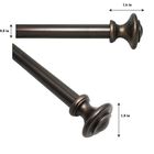 Heritage Arundel Window Curtain Rod Set Window, , alternate image number null
