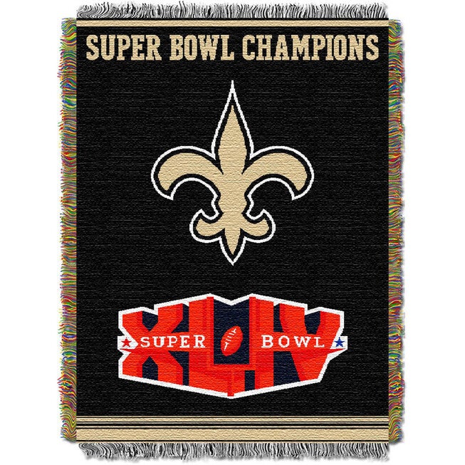 Saints Commemorative Series Throw, MULTI, hi-res image number 0
