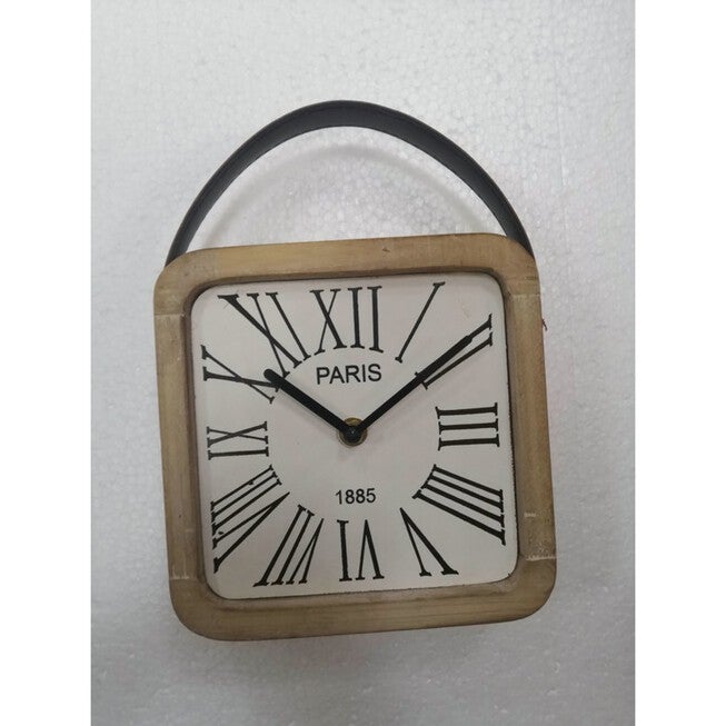Farmhouse 9.5 inches Dean Table Clock, , alternate image number null