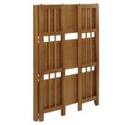 3-Shelf Folding Stackable Bookcase 27.5" Wide - Chestnut, , alternate image number null