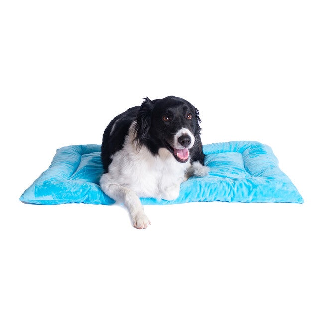 Large Pet Bed Mat , Dog Crate Soft Pad With Poly Fill Cushion, , alternate image number 5