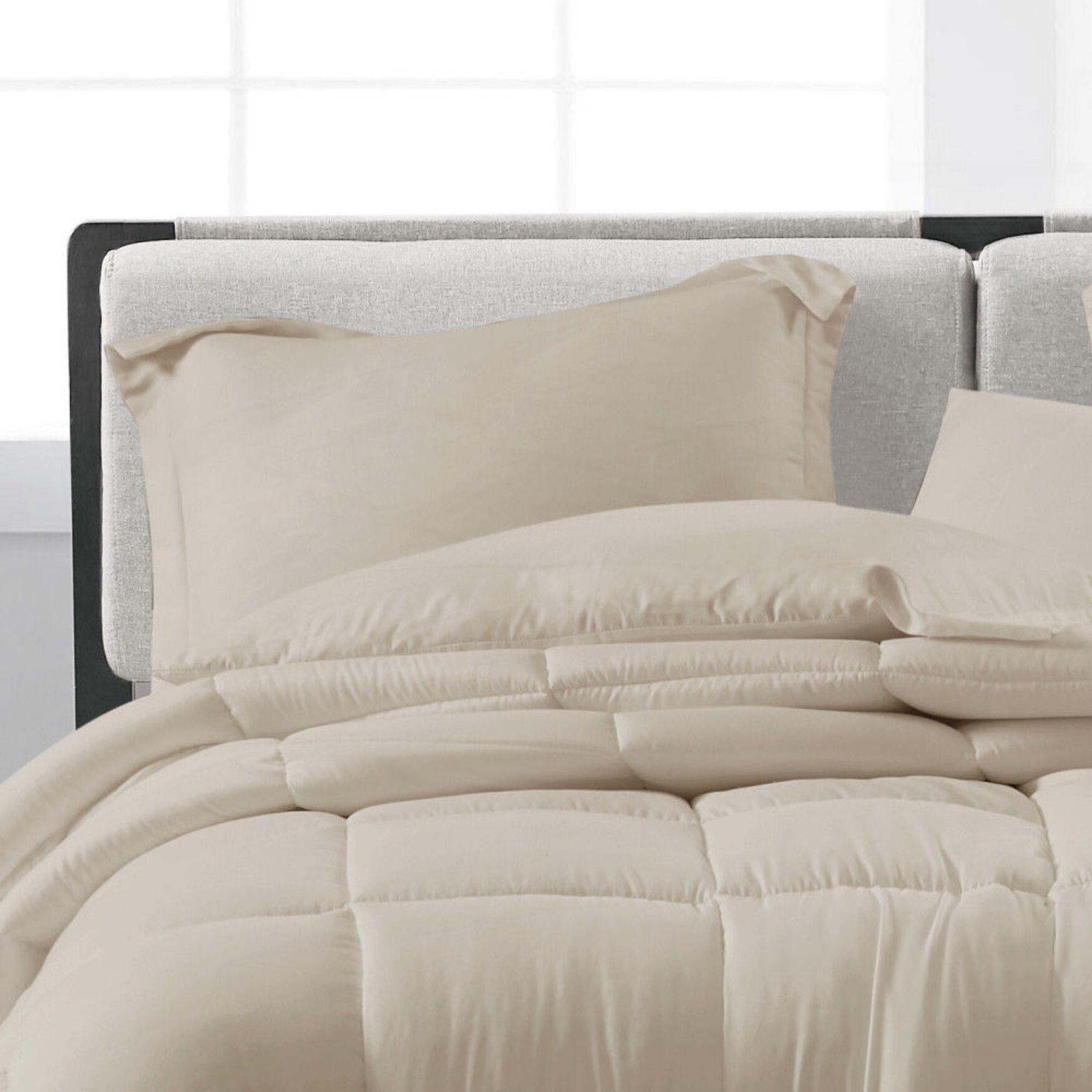 Heritage Solid Comforter Set, , alternate image number 2