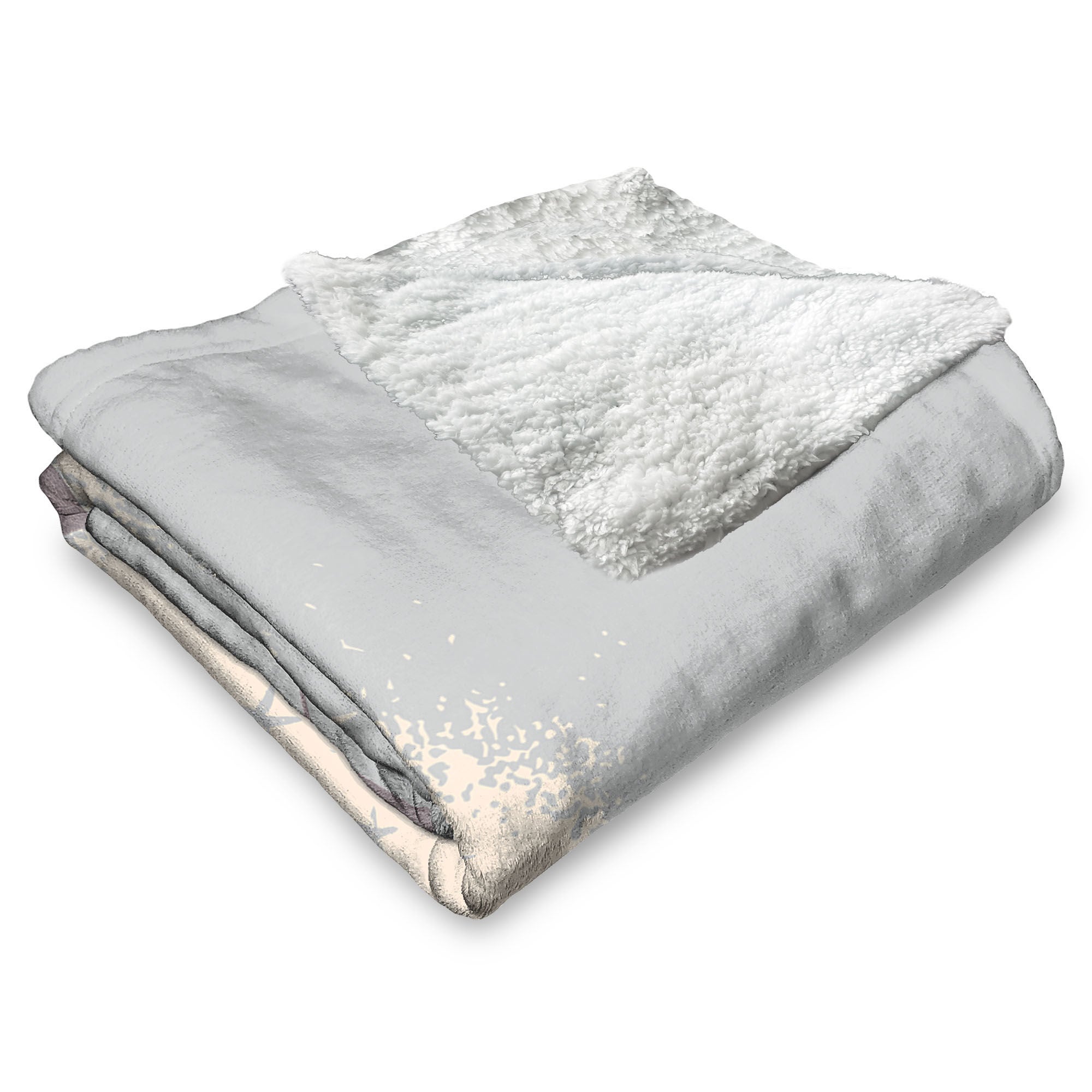 Warner Bros. Where the Wild Things Are He Sailed Silk Touch Sherpa Throw Blanket 50x60 Inches, GRAY, alternate image number 3